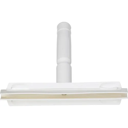 Vista 2 de Vikan 77115 Escobilla de goma, Ultra Higiene, Cuchilla Dbl, Mano, 10 ", Blanco