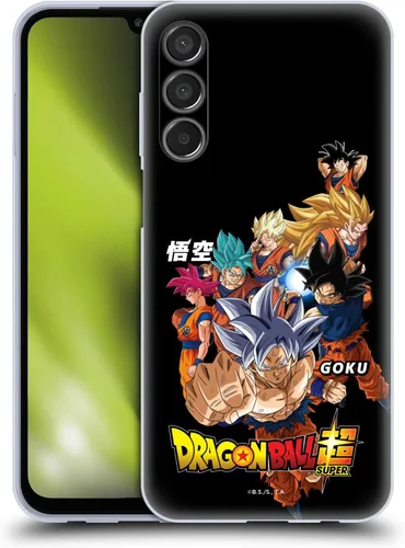 Vista 93 de Head Case Designs Funda de gel con licencia oficial de Dragon Ball Super Group Future Trunks Arc Characters [protección de grado militar] compatible