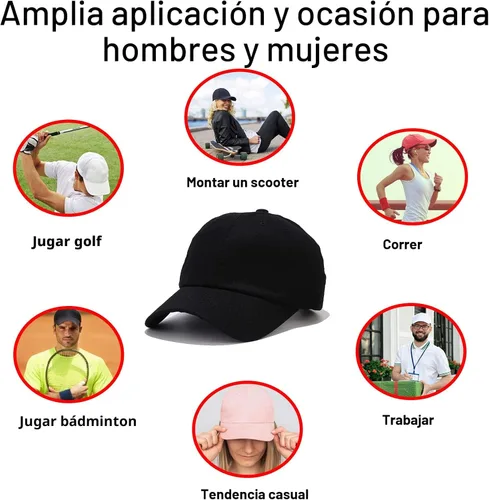 Vista 5 de NPQQUAN Original Classic Low Profile Baseball Cap Golf Dad Hat Adjustable Cotton Hats Men Women Unconstructed Plain Cap