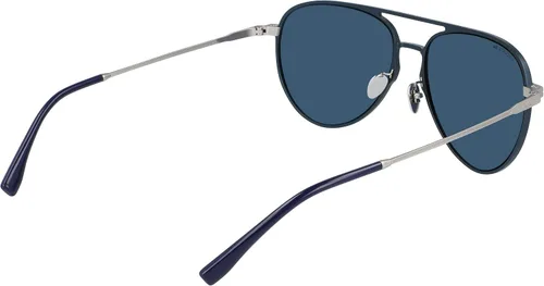 Vista 6 de Lacoste Blue Aviator - Lentes de sol para hombre L243SE 424 58, Azul