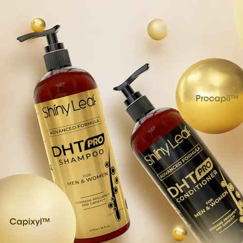 Vista 8 de Shiny Leaf DHT Pro Champú con Procapil y Capixyl para cabello adelgazante, 16 oz Advanced anti thinning shampoo with Procapil, Capixyl and DHT