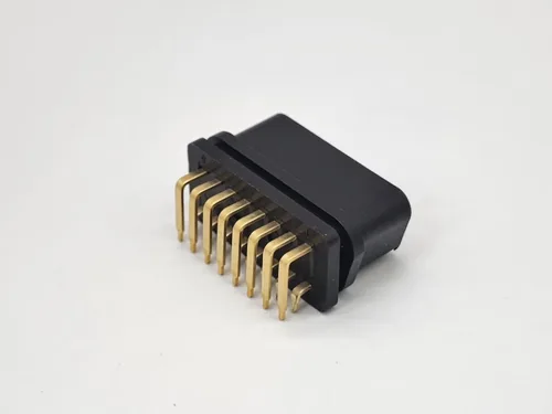 Vista 7 de Elecbee Diagnóstico femenino de ángulo recto del conector OBD2 OBD2 OBD2 del Pin 90° de OBD2 16 J1962F