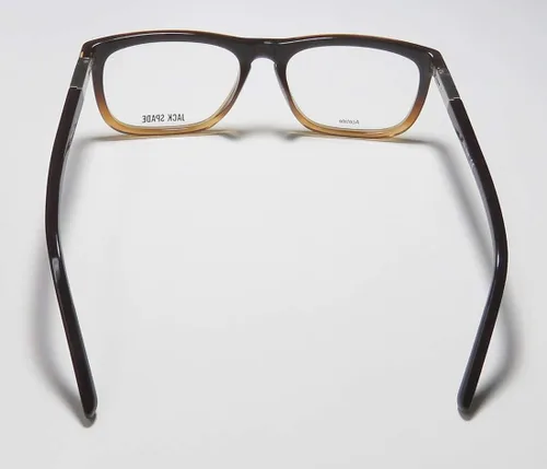 Vista 5 de Jack Spade Holmes - Gafas de sol para hombre y mujer con borde completo flexibles con nombre de marca cómodas y coleccionables Marrón