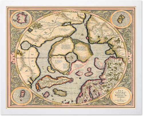 Vista 53 de Monem Art Mapa Monumental Vintage de Florencia Impresión - Póster de Viaje Retro - Arte de Italia - Gran Regalo para Hombres, Mujeres, Amantes