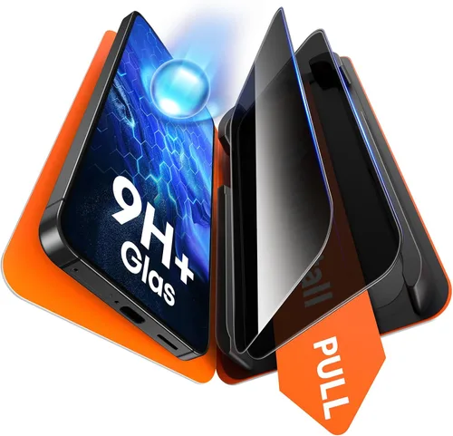 Vista 35 de TAURI 2 Pack for Samsung Galaxy Z Fold 8 Ultra Privacy Screen Protector Negro