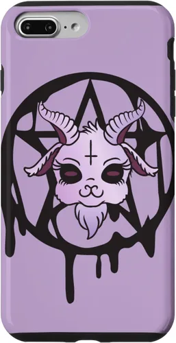 Vista 12 de Anime Aesthetic Baphomet Pentagram Pastel Goth Case for iPhone 17