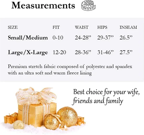 Vista 6 de FULLSOFT 3 Pack Fleece Lined Leggings Women High Waisted Workout Winter Warm Thermal Yoga Pants