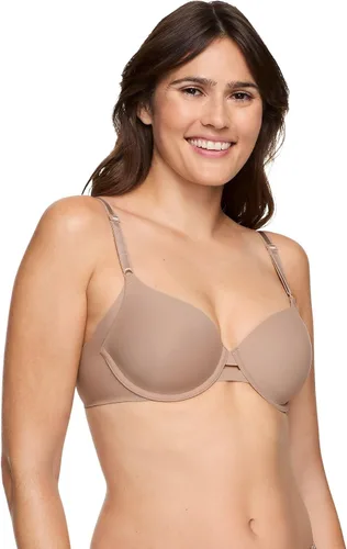 Vista 2 de Warner's Brasier tipo camiseta para mujer Sin Efectos Secundarios suavizante de axilas Comfort con aros ligeramente forrado 1356