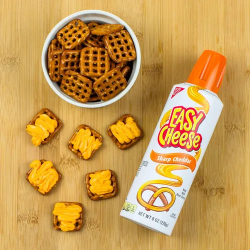 Vista 5 de Easy Cheese Aperitivo de queso cheddar afilado, 8 onzas