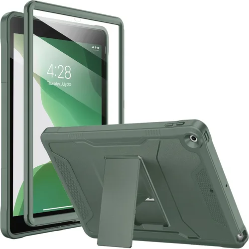 Vista 18 de Soke Funda para iPad de 9ª/8ª/7ª generación de 10.2 pulgadas (versión 2021/2020/2019), con protector de pantalla integrado y soporte, funda