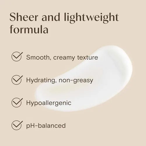 Vista 5 de Aveeno Baby Loción facial hidratante diaria y protector solar mineral con SPF 30, hidratante facial enriquecido con avena para bebés y protección