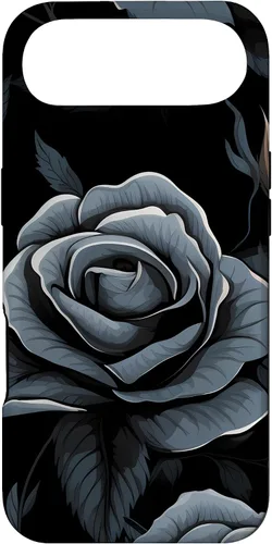 Vista 27 de Black Rose Floral Flower Case for iPhone 16