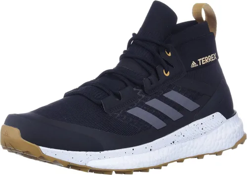 Vista 19 de adidas Terrex Free Hiker Gore-TEX 2.0 - Zapatos de senderismo para hombre Tono beige/amarillo pulso/amarillo ácido