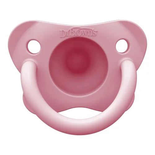 Vista 11 de Dr. Brown's HappyPaci - Chupete para bebé, rosa claro, rosa, blanco