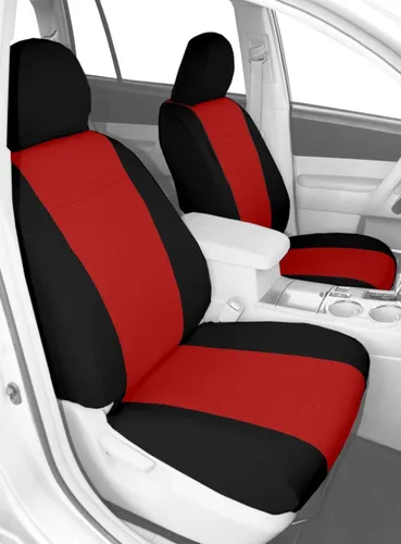 Vista 7 de CalTrend NeoSupreme - Fundas de asiento delanteras para Mazda MX-5 Miata 2016-2022, inserción y moldura negra Negro (Black Insert and Trim)