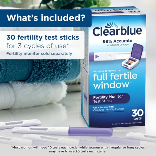 Vista 2 de Monitor de fertilidad de ClearBlue, NA, Azul, 1, 1