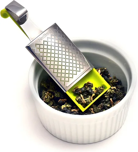 Vista 2 de NexTrend TeaPOD - ¡Implementación de té todo en uno, cucharas, remoja y exprime (azul)
