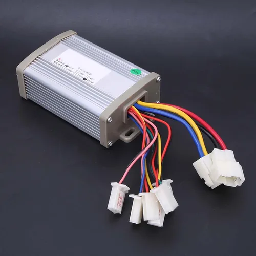 Vista 4 de Controlador de motor de cepillo, controlador de velocidad de cepillo de motor de 24 V 800 W, caja de control profesional de alta potencia, accesorio