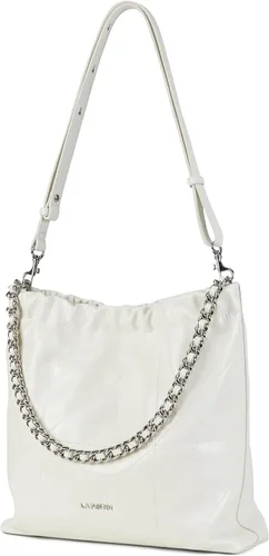 Vista 8 de LA FESTIN - Bolso de mano de piel para mujer, elegante bolso con correa de cadena, de lujo, suave, a la moda para el trabajo