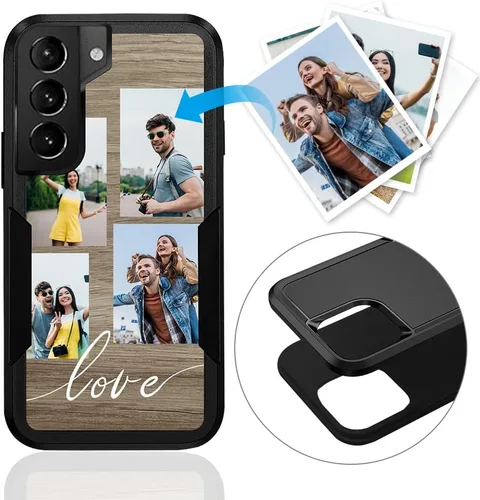 Vista 109 de Funda de teléfono personalizada para Galaxy S20 FE 5G, funda para teléfono multifoto, funda protectora resistente de doble capa a prueba de golpes