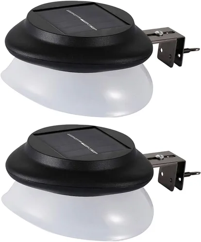 Vista 8 de Luces solares de canalón para exteriores, 9 LED
