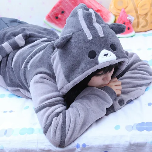 Vista 12 de Coriresha - Sudadera con capucha para niños, estilo perro, con orejas de perro en 3D y cola de perro, manga larga