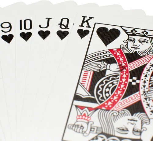 Vista 6 de Cartas de cartas de cráneo de bicicleta con 4 cartas mágicas adicionales
