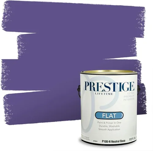 Vista 137 de Prestige Pintura interior e imprimación en uno, increíble, satinado, 1 galón