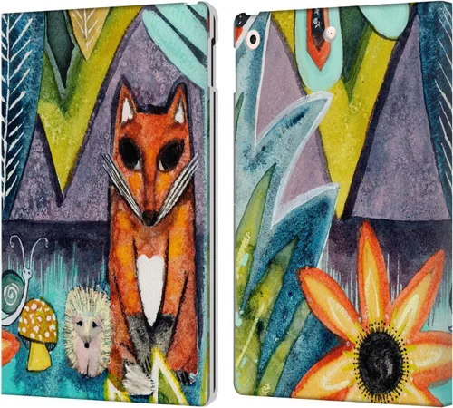 Vista 36 de Head Case Designs Wyanne - Funda de piel con licencia oficial de Wyanne Blue Watercolour Bear Animals 2, compatible con Apple iPad 10.2