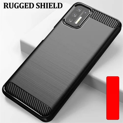 Vista 2 de Asuwish Funda compatible con Moto G9 Plus y protector de pantalla de vidrio templado, accesorios de celda, funda protectora de cuerpo completo