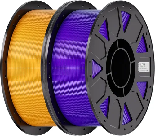 Vista 27 de Creality Ender - Filamento PETG para impresora 3D de 1.75mm 1KG (2.2 libras), alta precisión, alta resistencia, inodoro, mejor flujo, resistente a