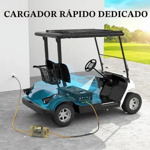 Vista 5 de 36V 166Ah LiFePO4 Lithium Golf Cart Battery