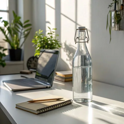 Vista 4 de Agua Voss sin gas artesiana de Noruega Naturalmente pura para un sabor fresco y refrescante 375ml de agua embotellada en vidrio 12.7 fl oz