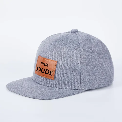 Vista 2 de Sombrero a juego de padre e hijo, para papá, Little Dude - Conjunto ajustable para bebé, regalo para papá e hijo