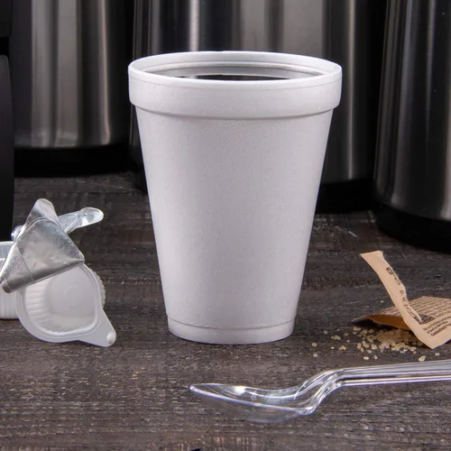 Vista 7 de DART Taza de espuma 12J12 de 12 oz (caja de 1000)