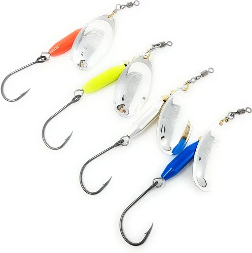 Vista 4 de Señuelos de pesca con peso Prime Lures Real Silver