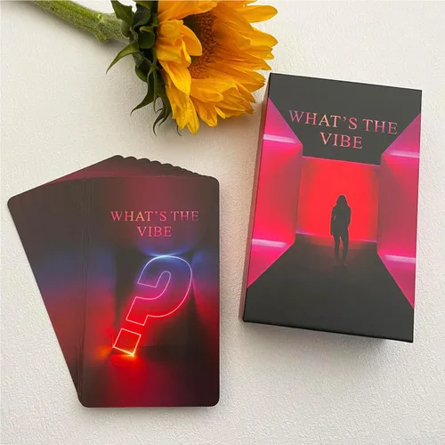 Vista 7 de Qué Es La Vibración Mazo de Cartas de Oráculo, Cartas de Oráculo para Principiantes, Mazo de Oráculo Utilizado para Carrera y Relaciones de Vida