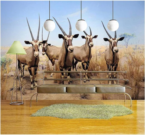 Vista 20 de wall26 - Mural adhesivo decorativo para pared (tamaño grande), WMR-WP-X-DD51-66x24x4 obra de arte 01