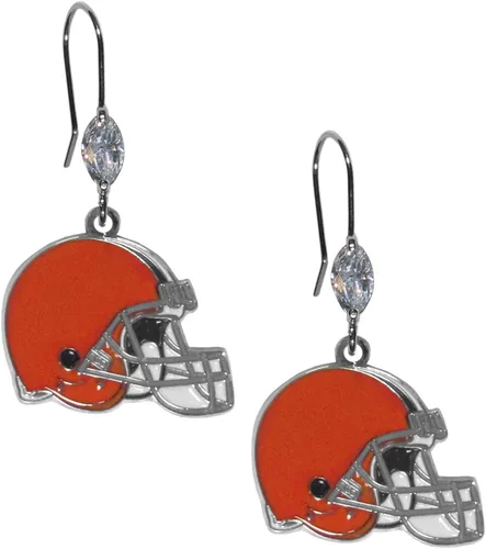 Vista 19 de Pendientes colgantes de cristal de la NFL