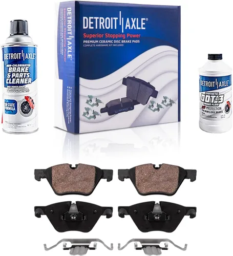 Vista 134 de Detroit Axle - Pastillas de freno para Avalanche Express Suburban Savana Yukon XL 1500 Chevy Tahoe GMC Cadillac Escalade, Pastillas de freno