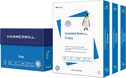 Vista 19 de Hammermill Papel para impresora, papel de copia de 20 libras, 8.5 x 14 - 1 resma (500 hojas) - 92 brillante, fabricado en los Estados Unidos, 105015R
