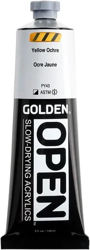 Vista 13 de Golden Open Pintura Acrílica, 2 onzas, Siena Quemada