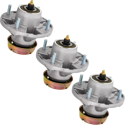 Vista 8 de 8TEN Kit de reconstrucción de cubierta para John Deere 48 pulgadas LT180 LT190 correa de husillo de cuchilla para tractores de césped