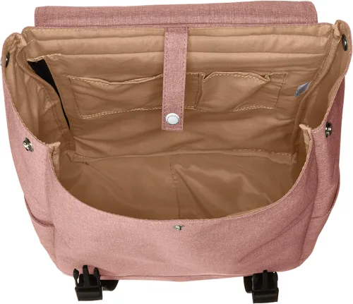 Vista 3 de anello() Mochila con solapa para mujer, Bule, Nude pink