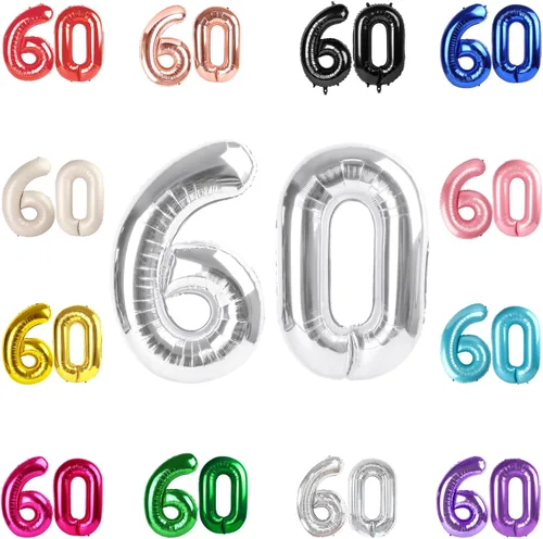 Vista 310 de Globo negro del número 0 de 40 pulgadas – globo número 0, decoraciones