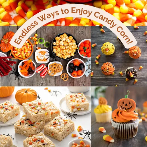 Vista 6 de Sarahs Candy Factory Candy Corn en Frasco, 3 Libras