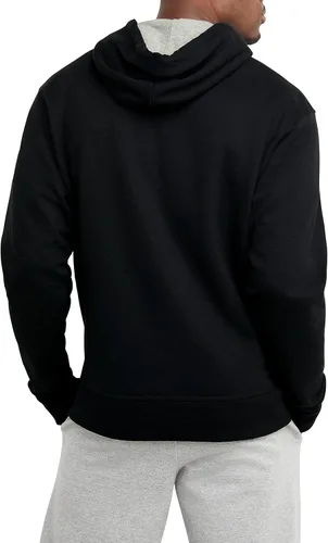 Vista 2 de Champion - Sudadera con capucha Powerblend para hombre, forro de vellón y peso medio