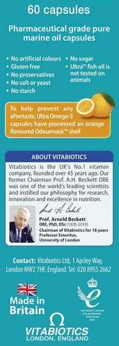 Vista 2 de Ultra Omega 3 de alta potencia 60 cápsulas