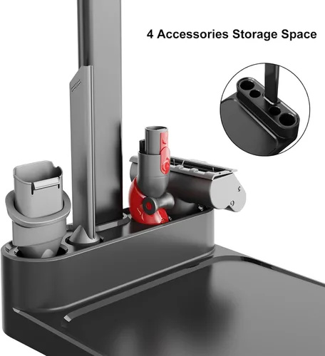 Vista 5 de Estación de acoplamiento y almacenamiento Foho compatible con soporte de aspiradora para Dyson V7 V8 V10 V11 V12 V15 SV18 SV21, soporte