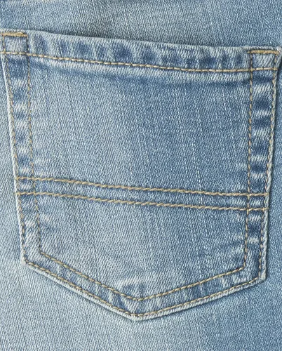 Vista 4 de The Children's Place Paquete de 4 jeans elásticos de pierna recta para niños